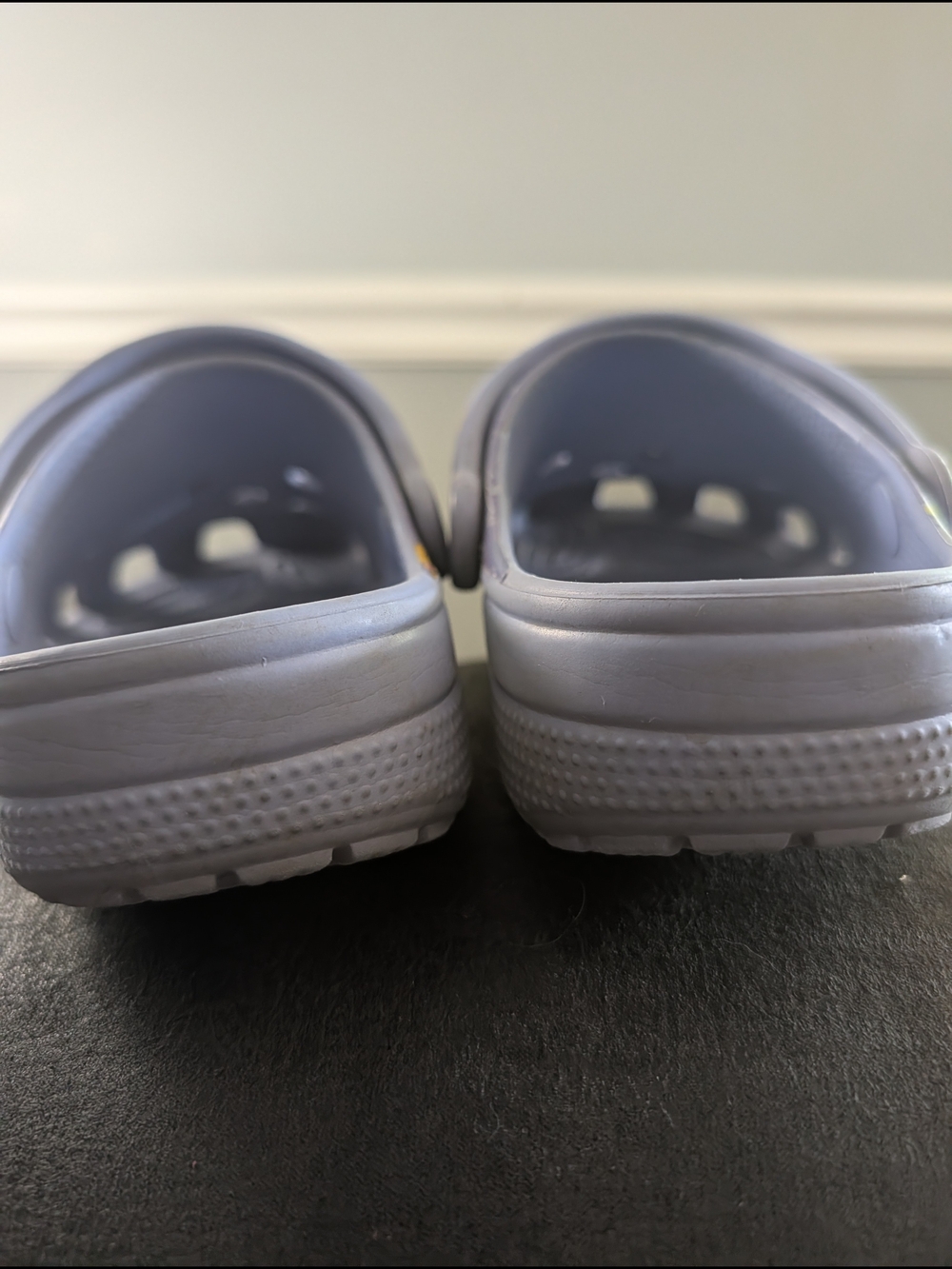 Disney women's purple 100th Anniversary Crocs with Jibbitz - Picture 3 of 6